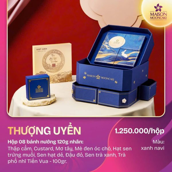 Bánh trung thu Maison – Hộp Thượng Uyển
