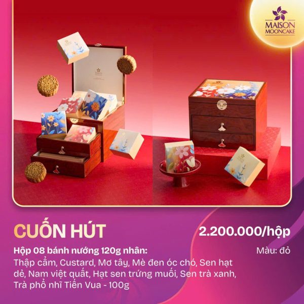 Bánh trung thu Maison – Hộp Cuốn Hút