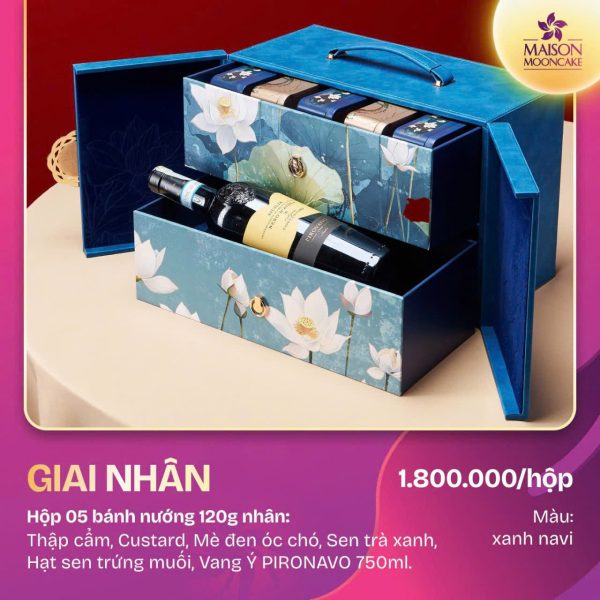 Bánh trung thu Maison – Hộp Giai Nhân