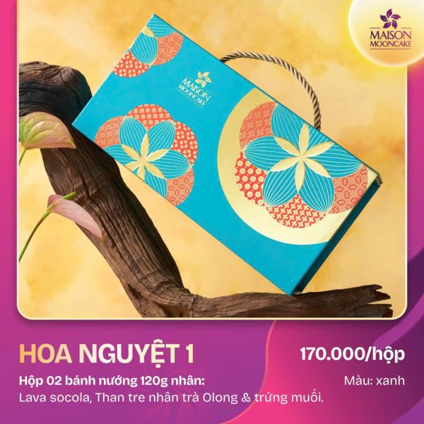 Bánh trung thu Maison – Hộp Hoa Nguyệt 1