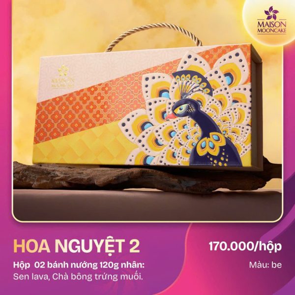 Bánh trung thu Maison – Hộp Hoa Nguyệt 2