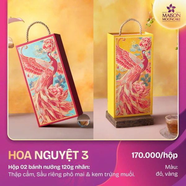 Bánh trung thu Maison – Hộp Hoa Nguyệt 3