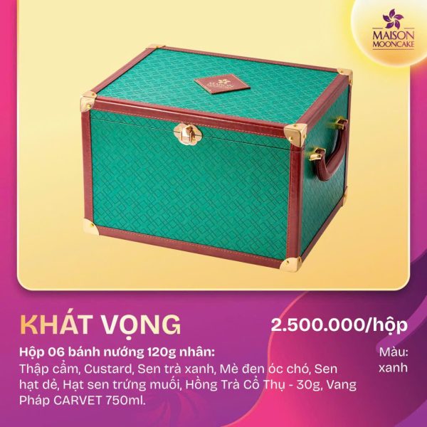 Bánh trung thu Maison – Hộp Khát Vọng
