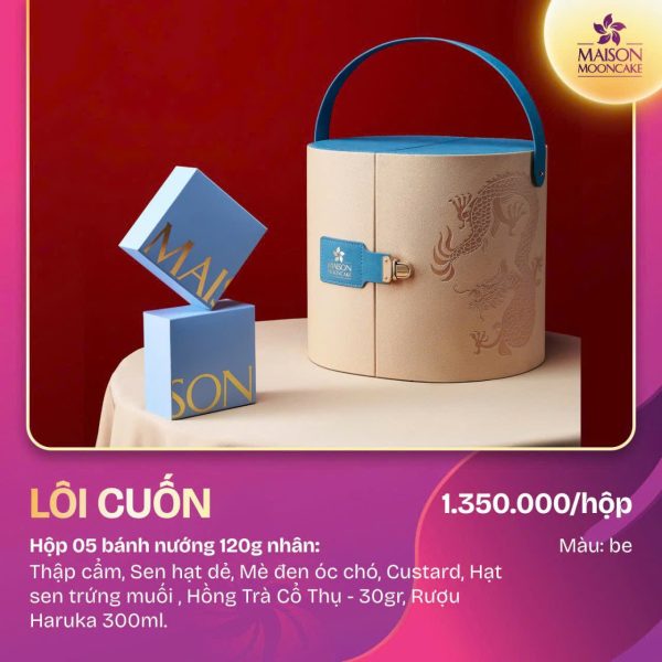 Bánh trung thu Maison – Hộp Lôi Cuốn