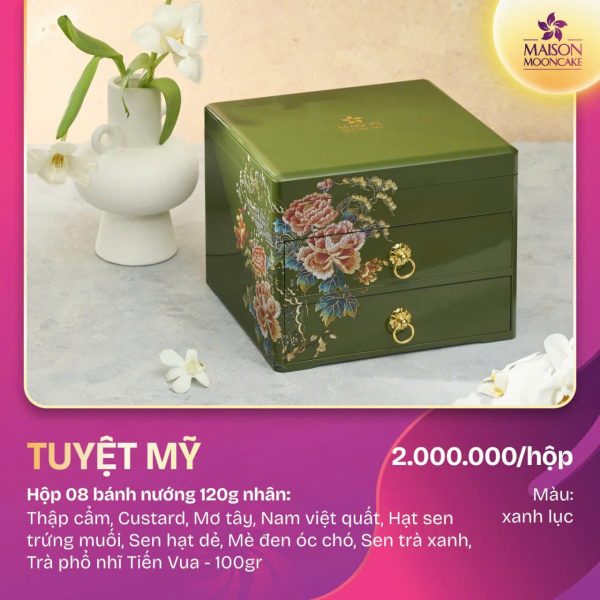 Bánh trung thu Maison – Hộp Tuyệt Mỹ